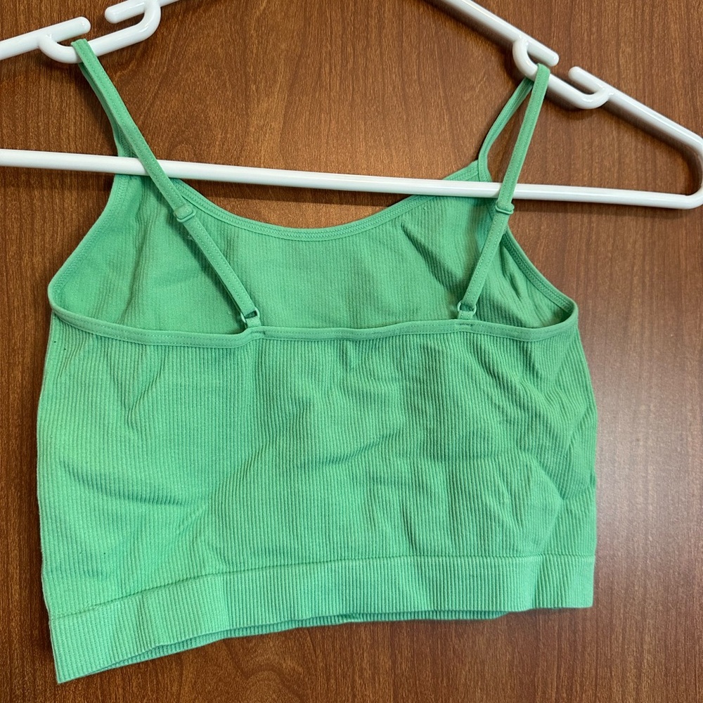 Wild Fable Mint Ribbed Top - Picture 2 of 3